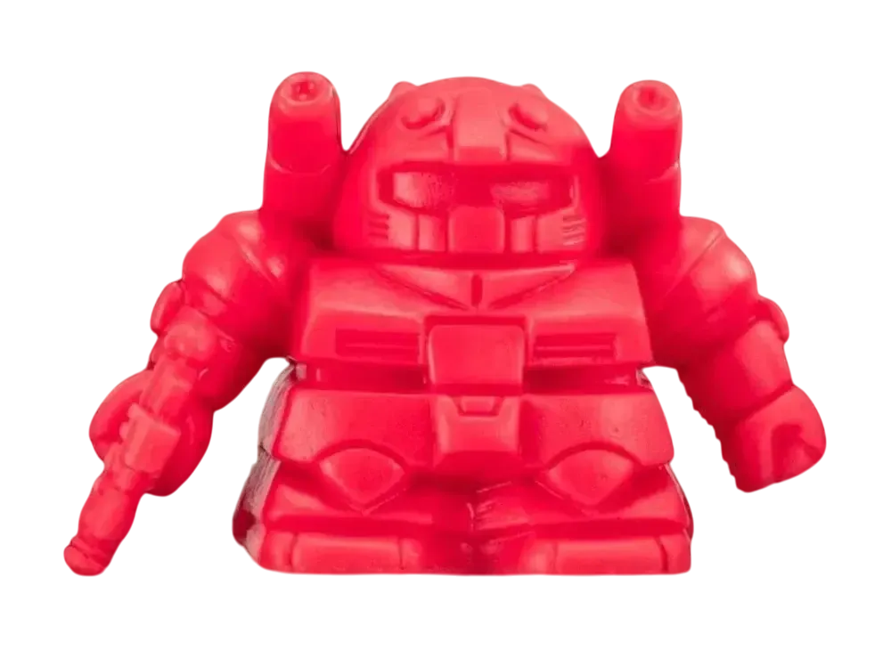 BANDAI "Gachapon Senshi SD Mecha Robokeshi" -MOBILE SUIT GUNDAM- Ver.FRGMT Guncannon Red