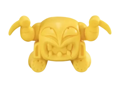 BANDAI "Gachapon Senshi SD Mecha Robokeshi" -MOBILE SUIT GUNDAM- Ver.フラグメント Zacrello Yellow