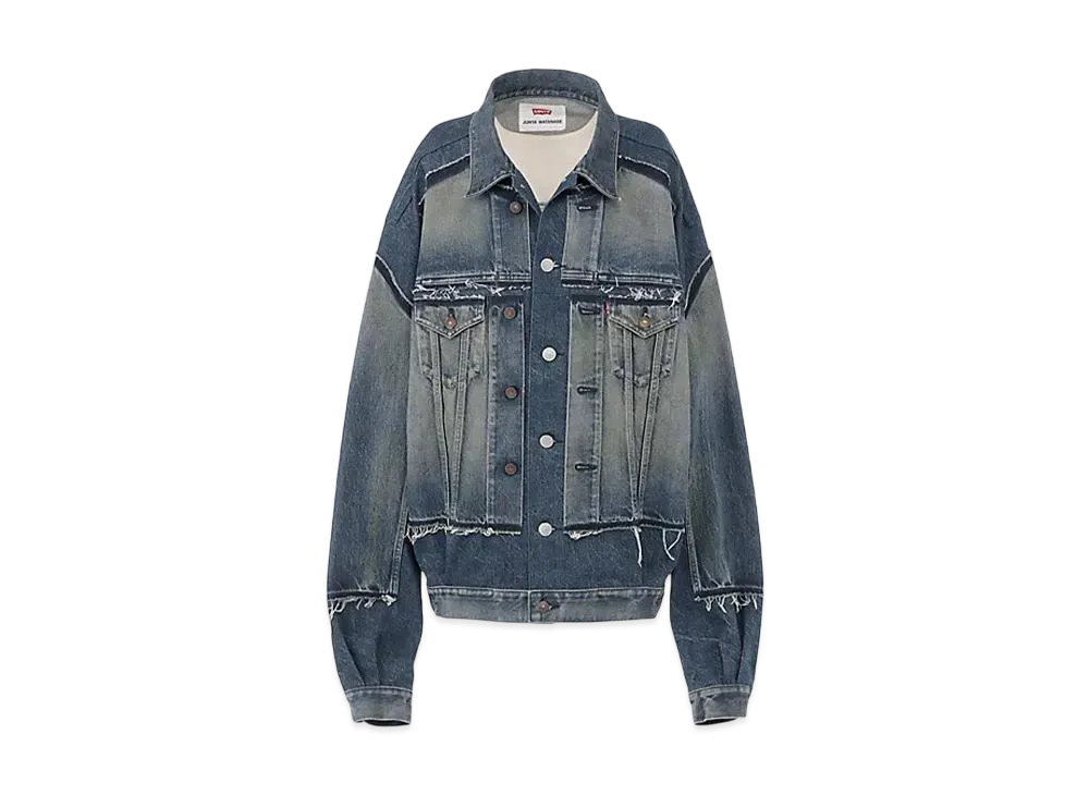 JUNYA WATANABE x LEVI'S Women W Name Cotton Denim Jacket "Indigo"