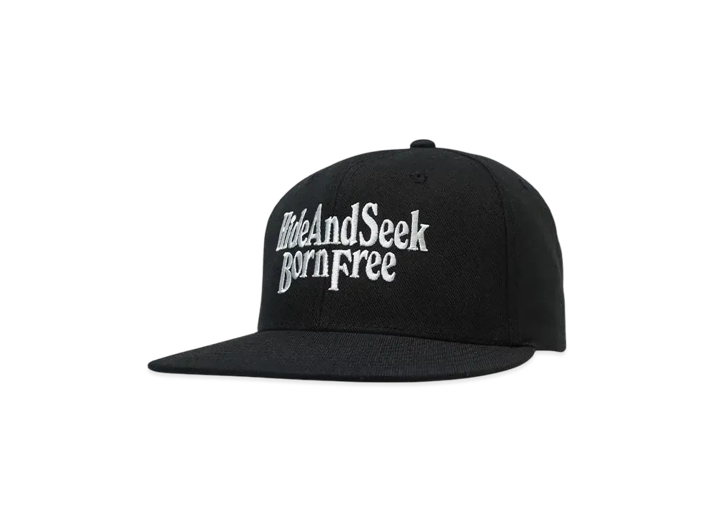 Hide and Seek Born Free Baseball Cap "BLACK"