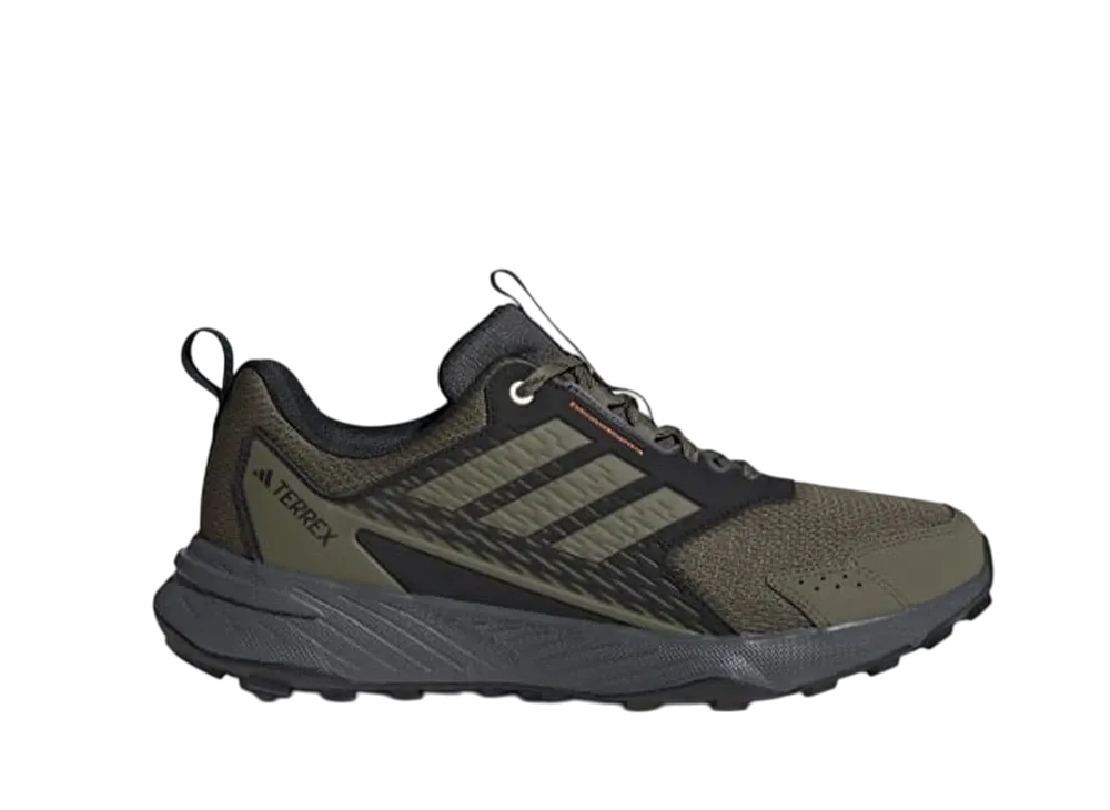 アディダス トレースファインダー トレイルランニング "オリーブストレータ/セミインパクトオレンジ"