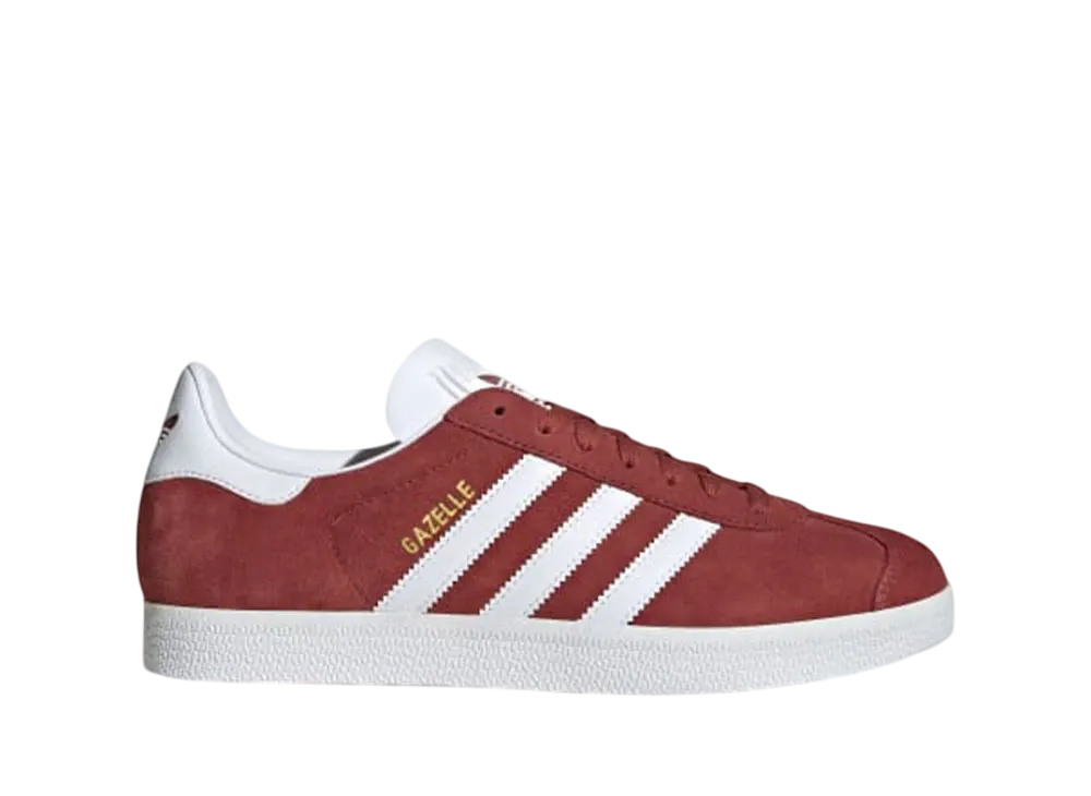 adidas Gazelle "Preloved Ruby/Cloud White/Gold Metallic"