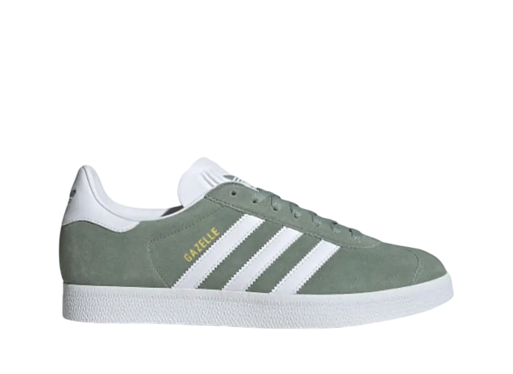 adidas Gazelle "Silver Green/Cloud White/Gold Metallic"