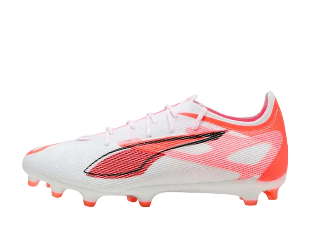Puma Ultra 5 Pro FG/AG "Puma White/Puma Black/Glowing Red"
