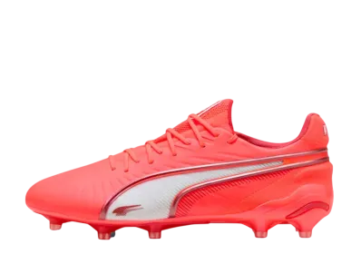 Puma King Ultimate FG/AG "Glowing Red/Puma White/Red Fire"