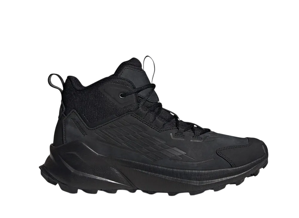 アディダス ウィメンズ テレックス トレイルメーカー2.0 レザー ハイキング "コアブラック/グレーフォー"
