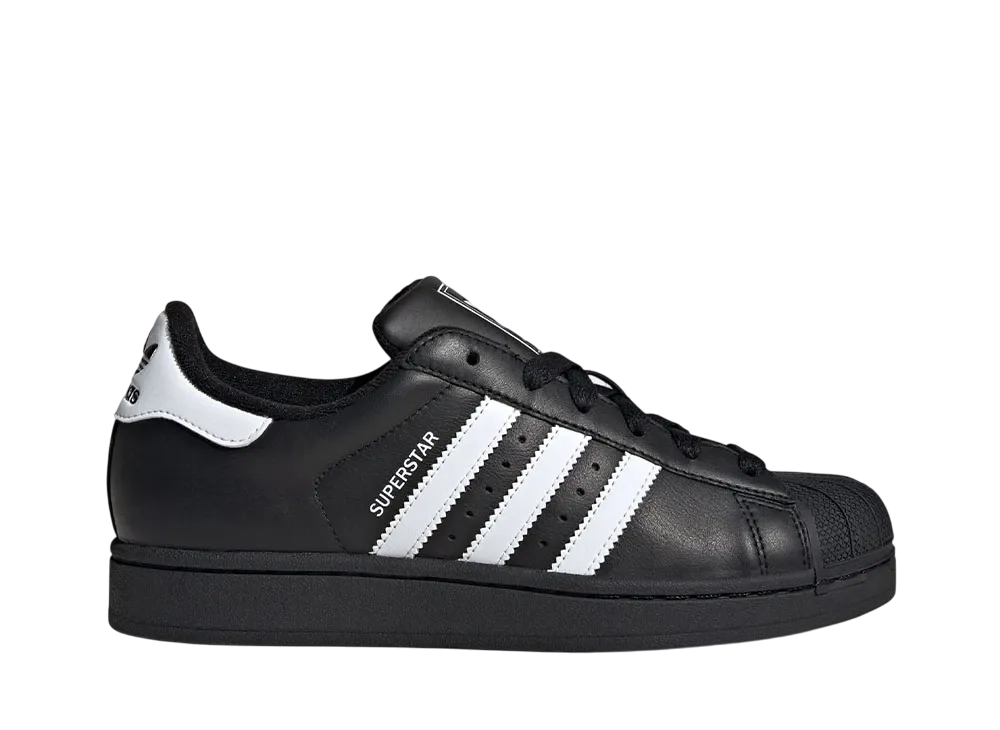 アディダス ウィメンズ スーパースター2 "コアブラック/クラウドホワイト"