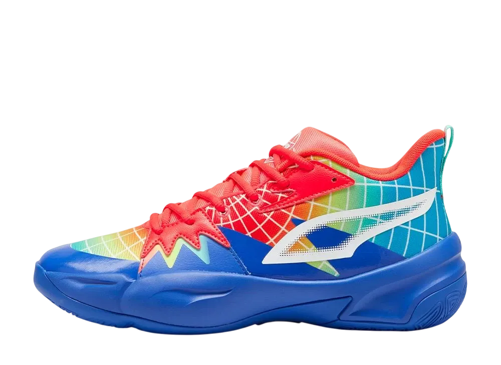 マーカススマート × プーマ ジェネティクス "ロイヤルサファイア/レッドブラスト"