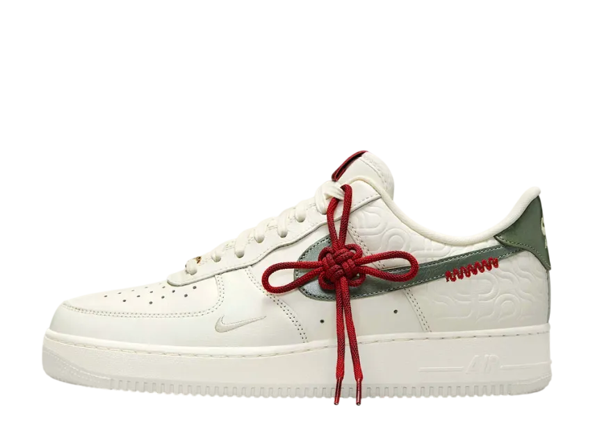 ナイキ エアフォース1 ロー '07 "セイル/ライトボーン/ユニバーシティレッド/ジェイドホライズン"
