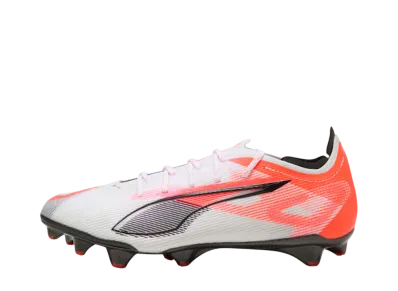 Puma Women's Ultra 5 Carbon FG "Puma White/Puma Black/Glowing Red"