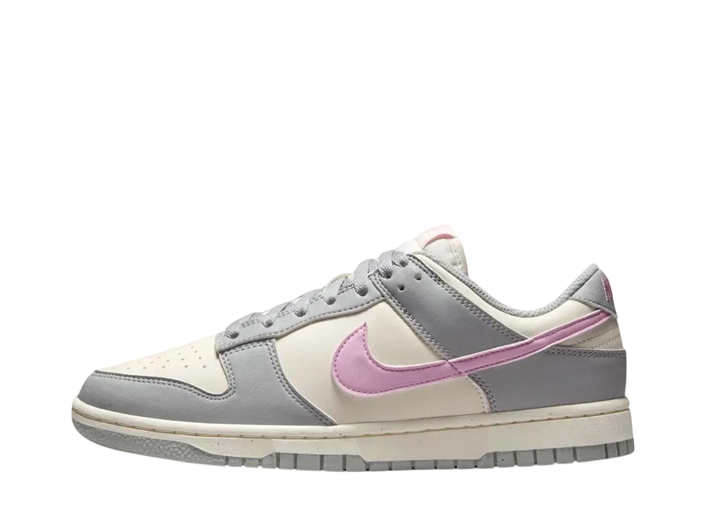 【NIKE】ウィメンズ ダンク LOW Next Nature グレー×ピンク NIKE スニーカー ナイキ W DUNK LOW NEXT NATURE ウィメンズ
