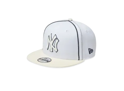 NEW ERA Youth 9Fifty MLB Taping New York Yankees "White/Chrome White"