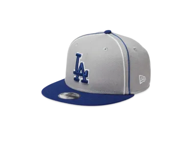 NEW ERA Youth 9Fifty MLB Taping Los Angeles Dodgers "Gray/Dark Royal"