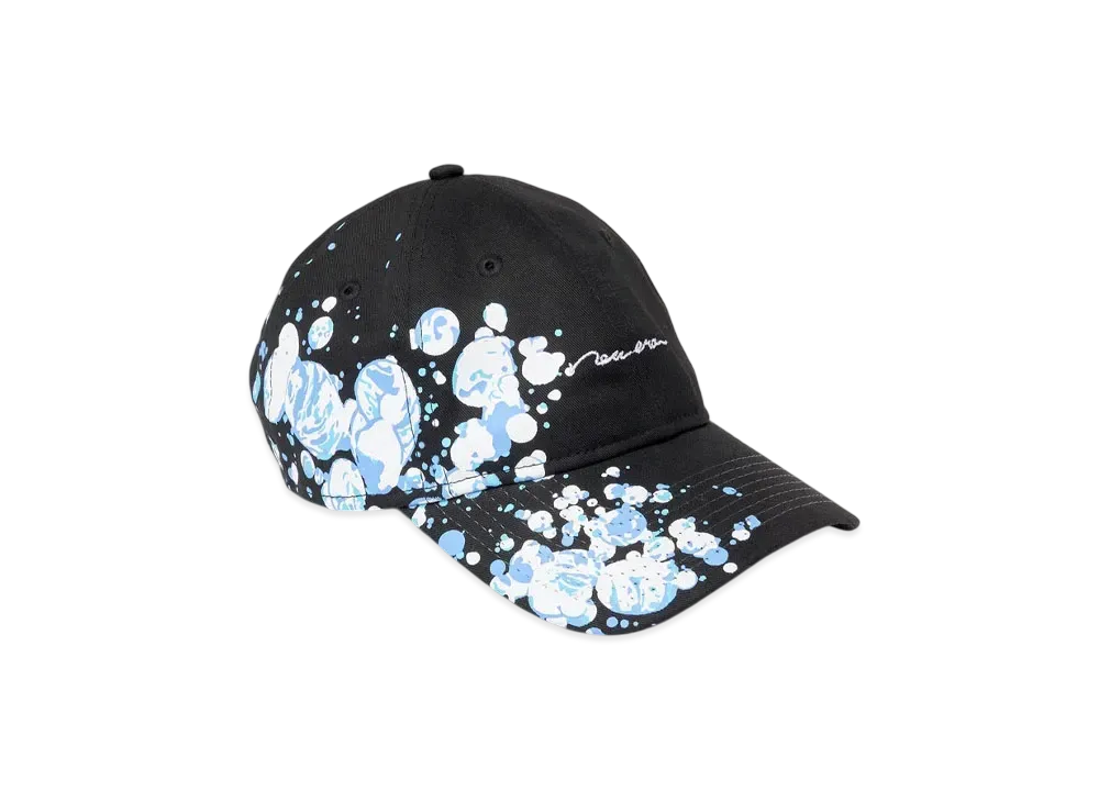 NEW ERA 9Twenty Splash Script Logo Non-Wash Denim "Black"