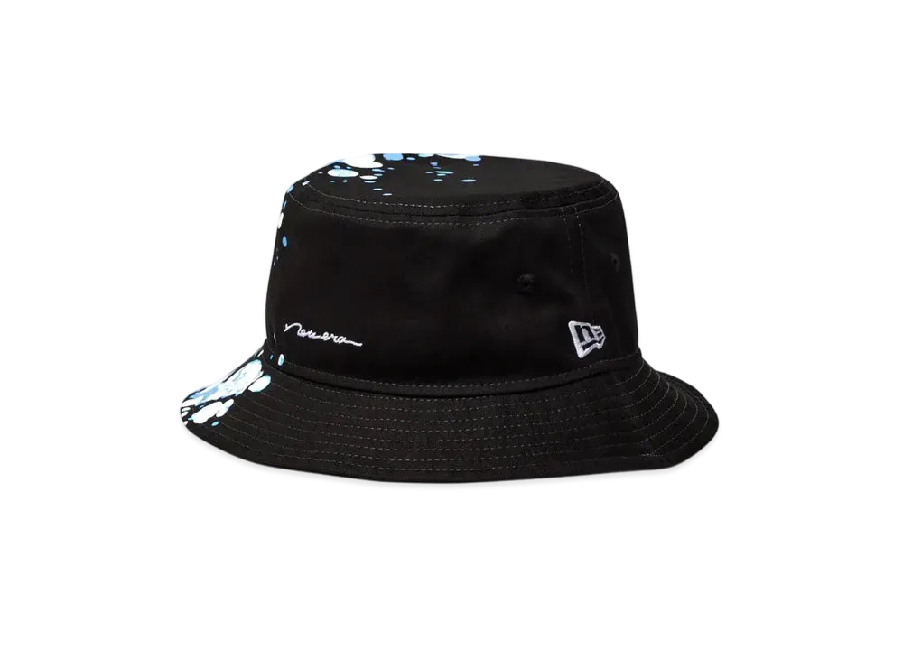 NEW ERA Bucket 01 Splash Script Logo Non-Wash Denim "Black"