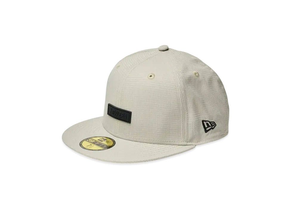 NEW ERA 59Fifty Performance Cap Dot Air Rubber Patch "Stone"
