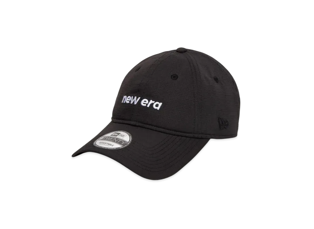 NEW ERA 9Twenty Long Visor Bell Oasis Uchimizu "Black"