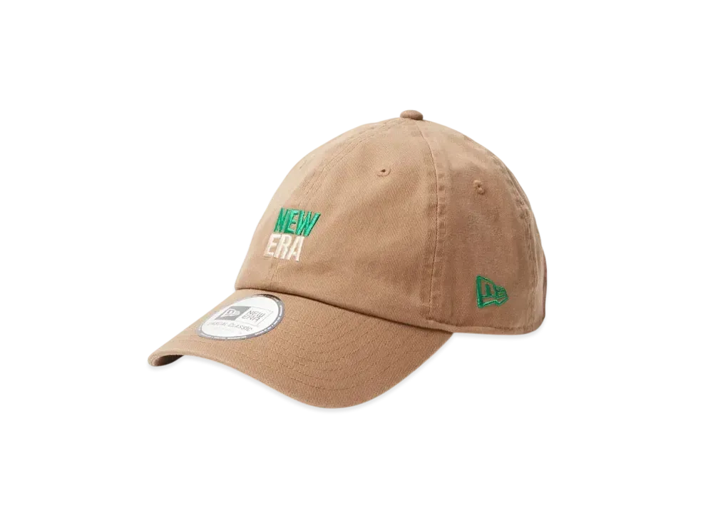 NEW ERA Casual Classic Square New Era Logo "Khaki"