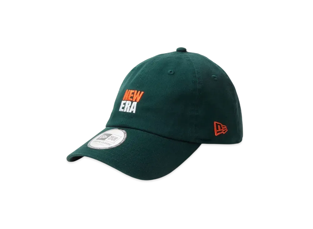 NEW ERA Casual Classic Square New Era Logo "Dark Green"