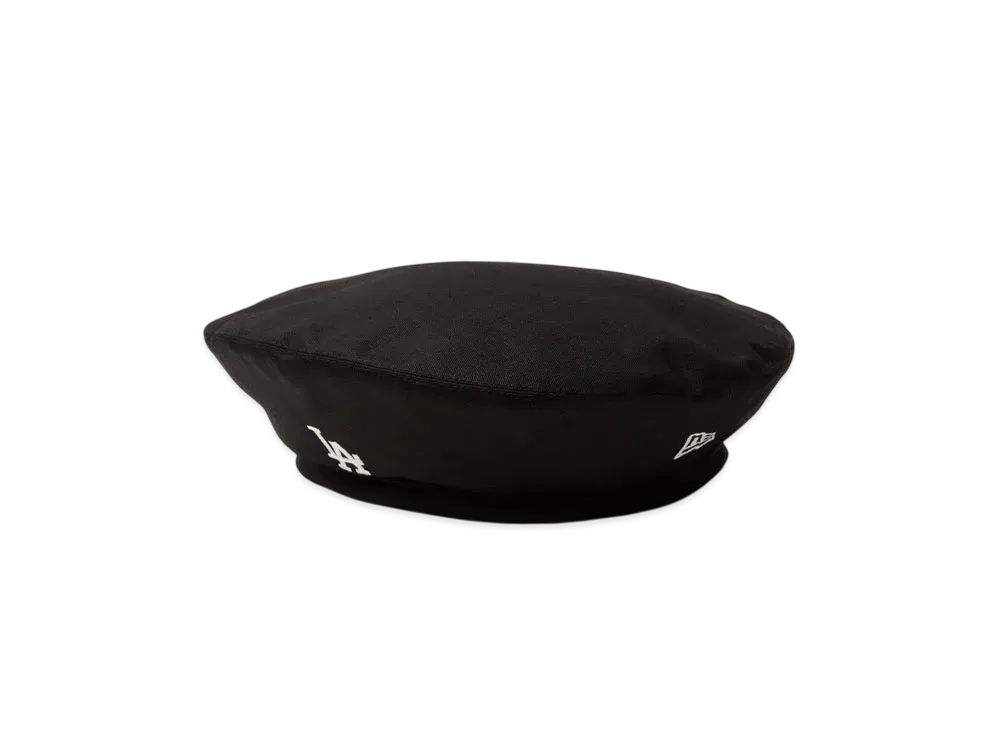 NEW ERA Beret Los Angeles Dodgers Khaki Sweatband "Black"