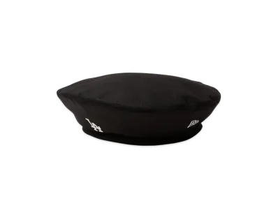 NEW ERA Beret Los Angeles Dodgers Khaki Sweatband "Black"