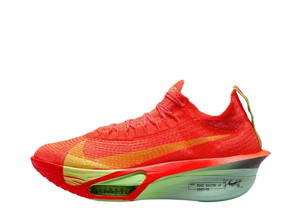 Nike Women's Alphafly 3 "Bright Crimson/Lime Blast/Mint Foam/Cave Purple"