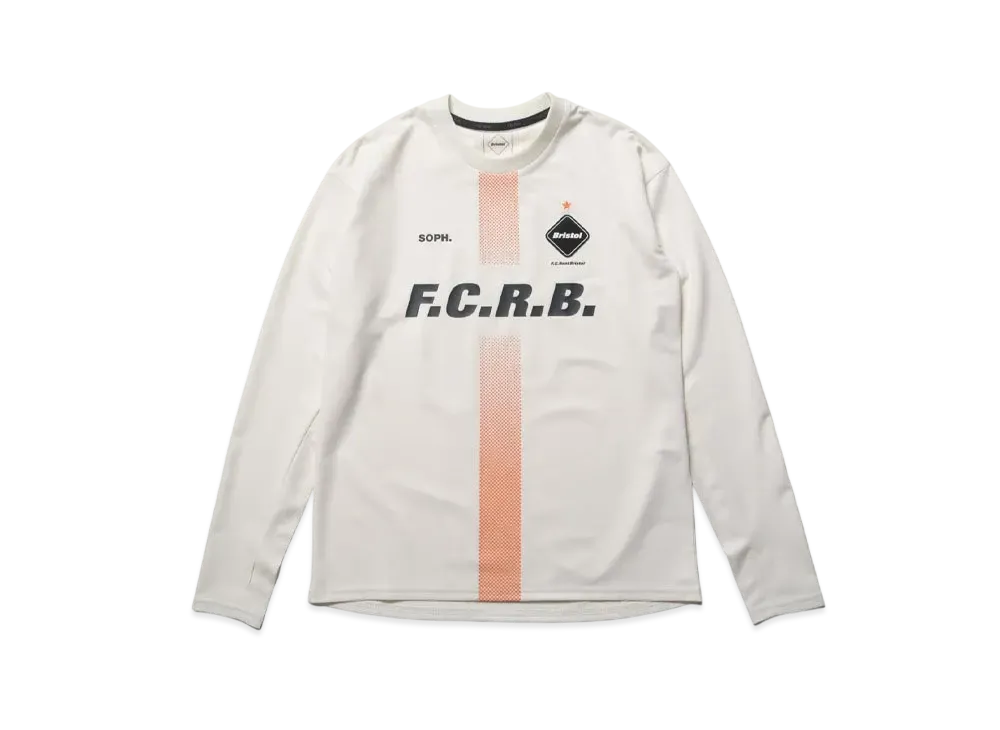 F.C.Real Bristol for Kids L/S Game Shirt "Off White"