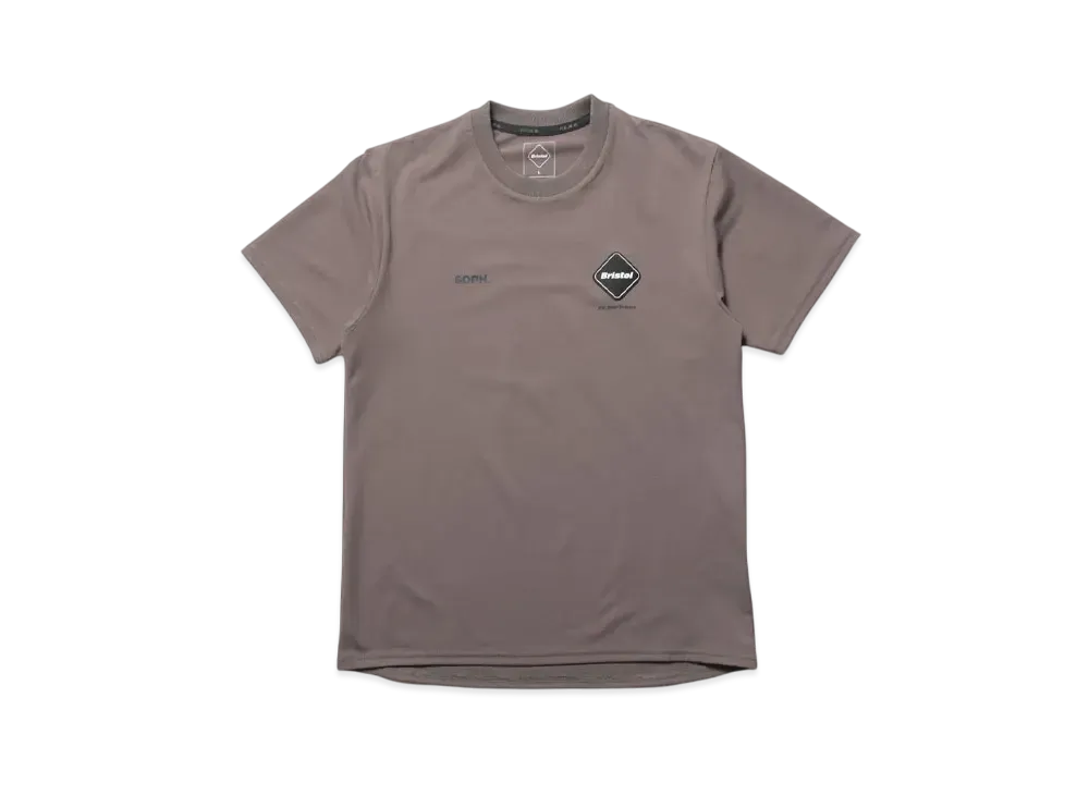F.C.Real Bristol for Kids Authentic Logo S/S Team Top "Light Brown"