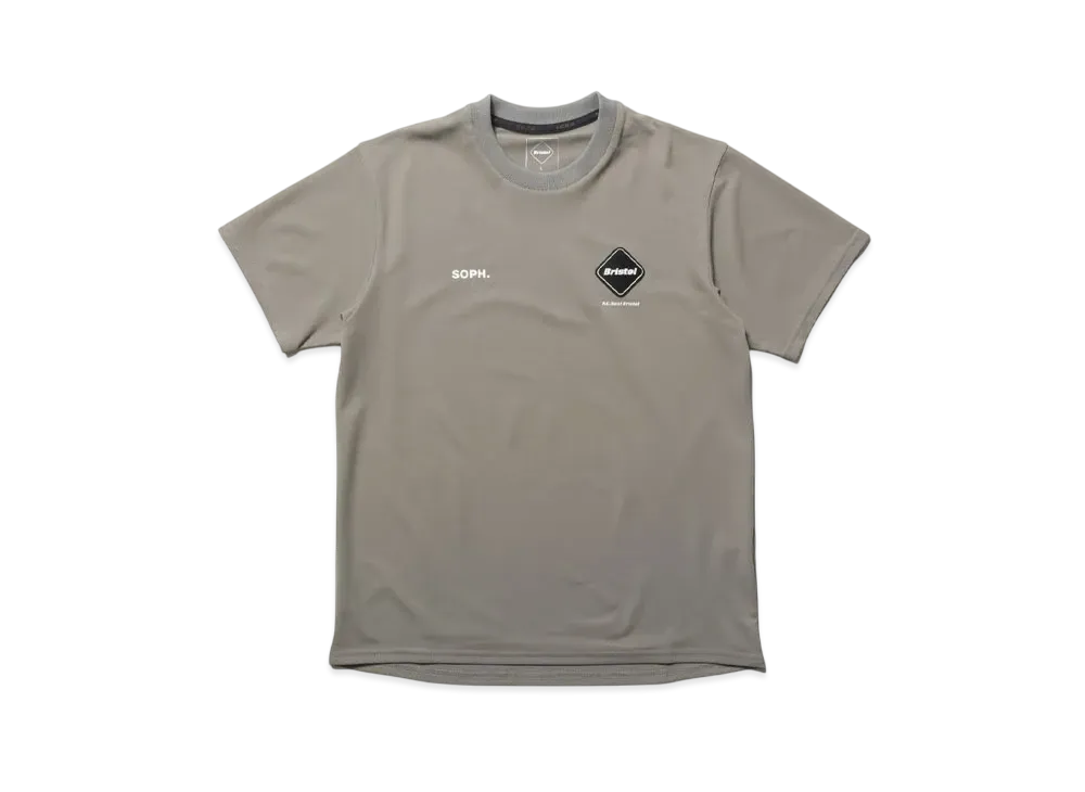 F.C.Real Bristol for Kids Authentic Logo S/S Team Top "Khaki"
