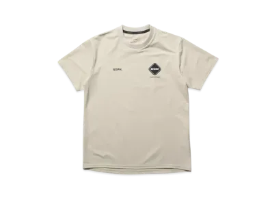 F.C.Real Bristol for Kids Authentic Logo S/S Team Top "Beige"