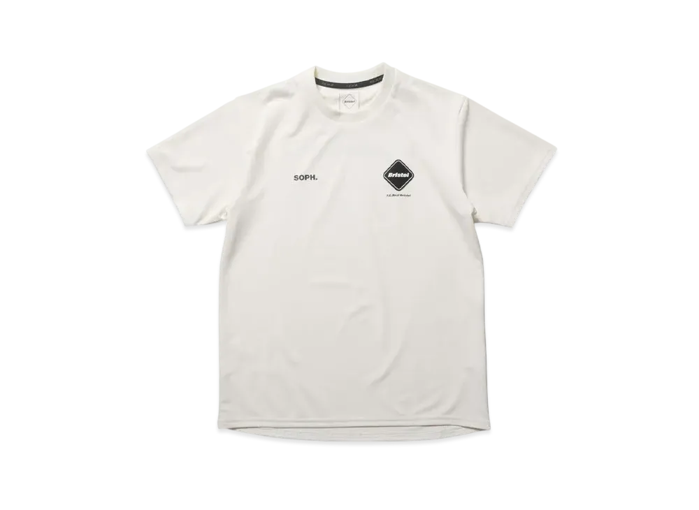 F.C.Real Bristol for Kids Authentic Logo S/S Team Top "Off White"