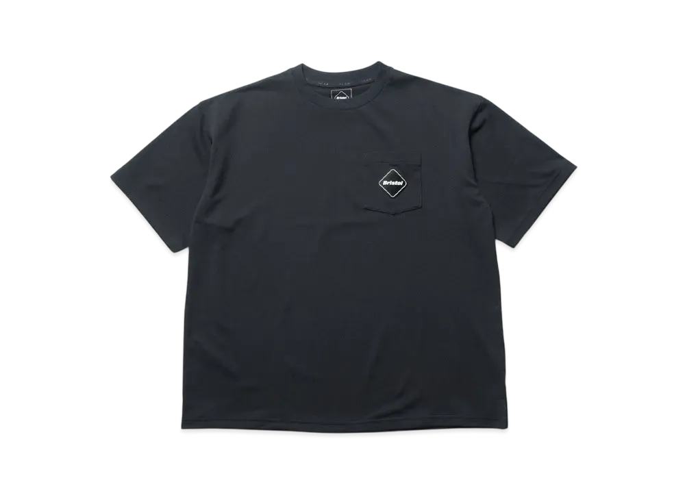 F.C.Real Bristol for Kids Emblem Pocket Tee "Black"