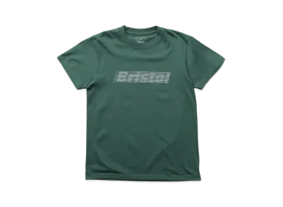 F.C.Real Bristol for Kids Effect Line Logo S/S Tee "Green"