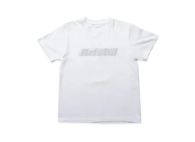 F.C.Real Bristol for Kids Effect Line Logo S/S Tee "White"