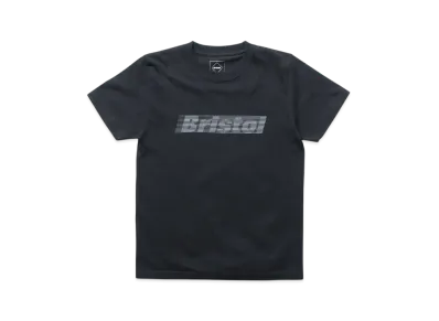 F.C.Real Bristol for Kids Effect Line Logo S/S Tee "Black"