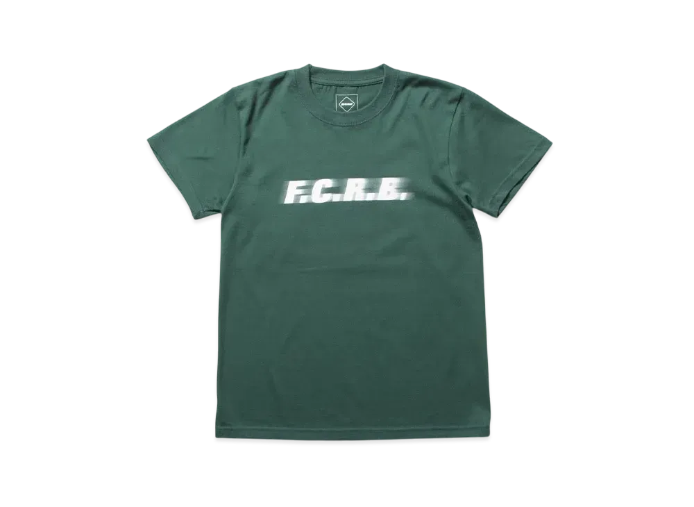 F.C.Real Bristol for Kids Blurred Logo S/S Tee "Green"