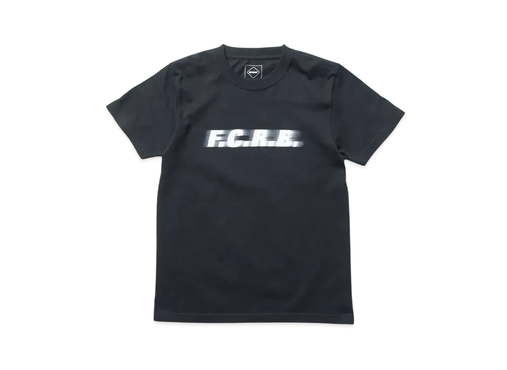 F.C.Real Bristol for Kids Blurred Logo S/S Tee "Black"