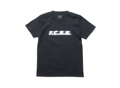 F.C.Real Bristol for Kids Blurred Logo S/S Tee "Black"