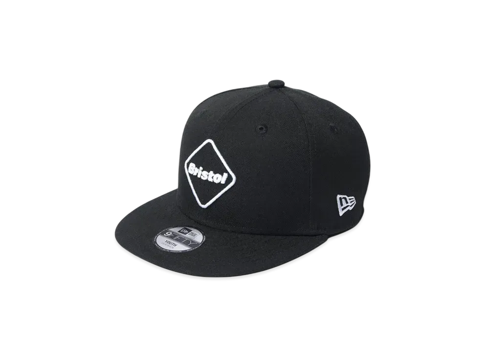 F.C.Real Bristol for Kids x NEW ERA Emblem 9Fifty Snapback "Black"
