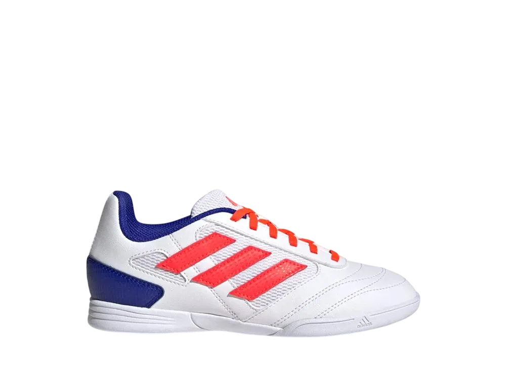 アディダス PS スーパーサラ2 IN "クラウドホワイト/ソーラーレッド/ルーシッドブルー" (キッズ)