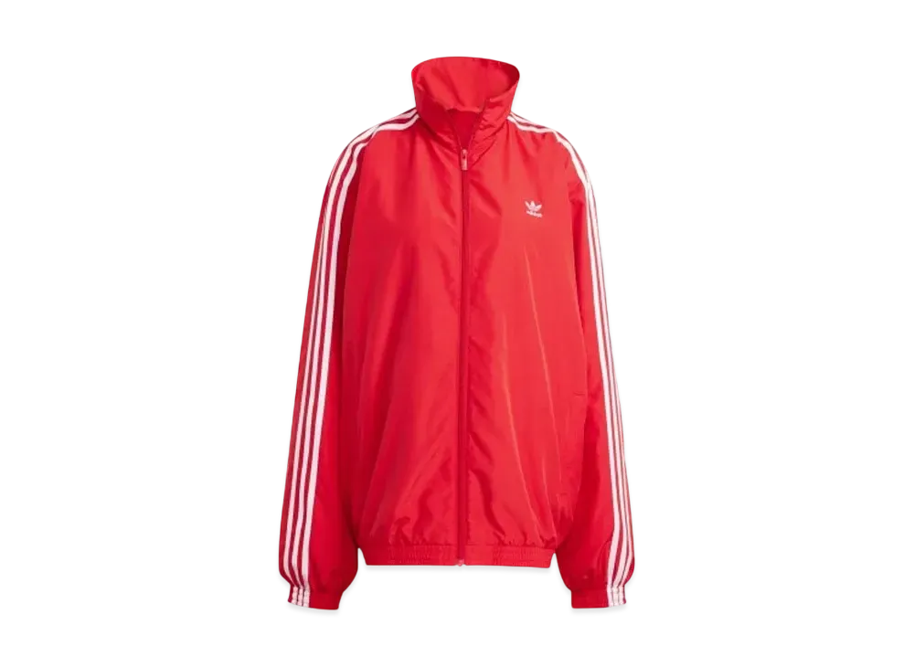 adidas Firebird Oversized Track Top "Better Scarlet"