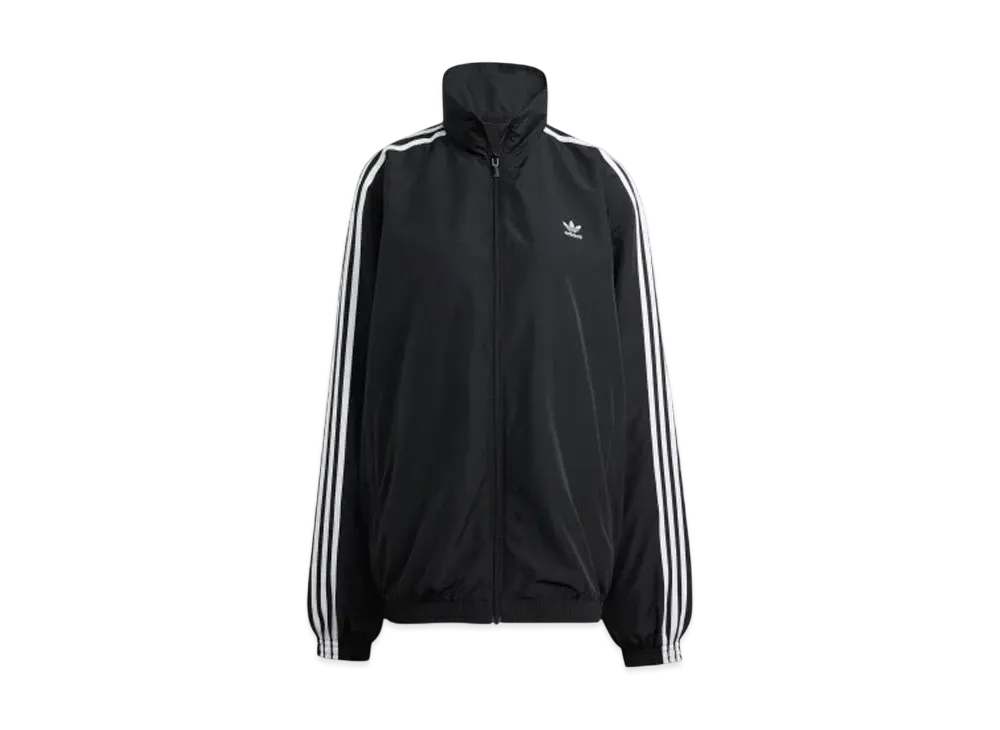 adidas Firebird Oversized Track Top "Black"