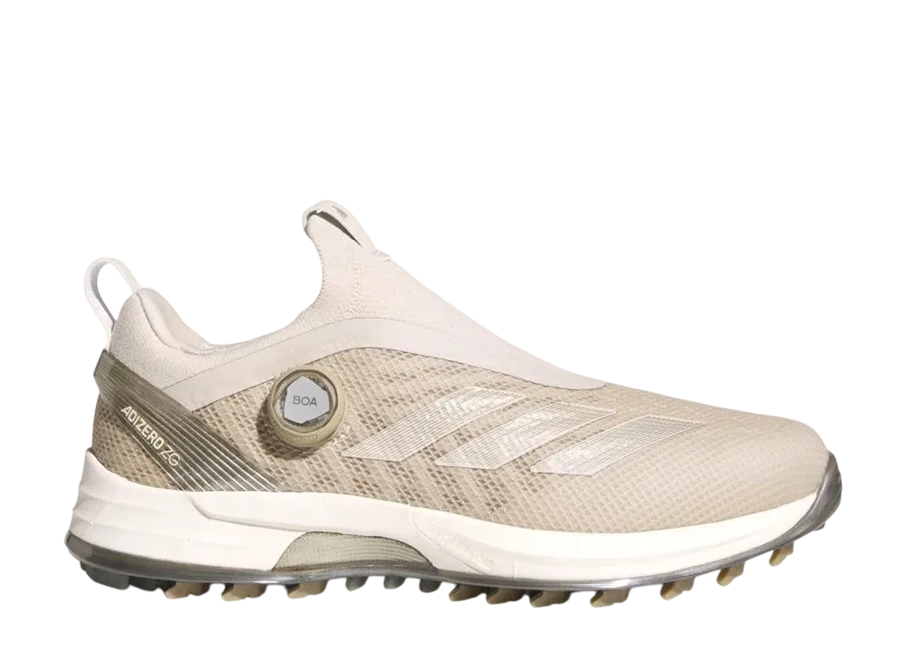 アディダス アディゼロ ゼッドジー25 ボア "ベージュ/サイバーメタリック/パティベージュ"