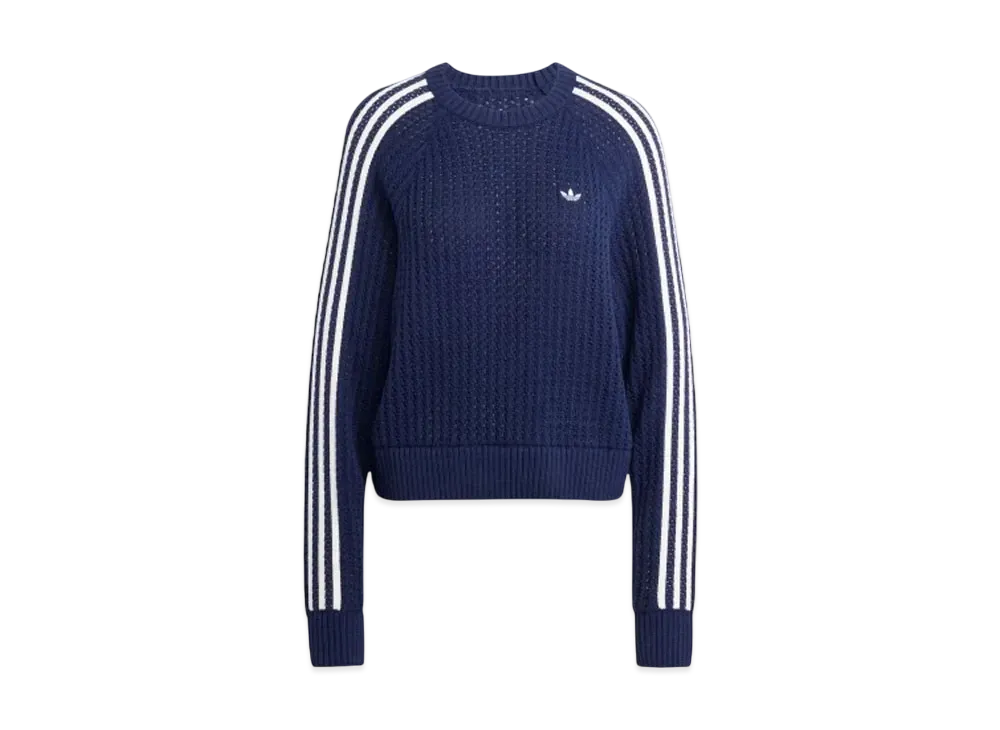 adidas Adicolor Knit Crewneck Sweater "Night Indigo"