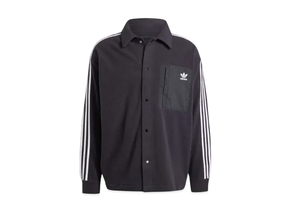 adidas Adicolor Polar Fleece Shirt "Black"
