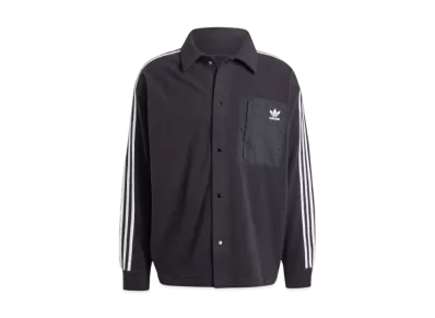 adidas Adicolor Polar Fleece Shirt "Black"