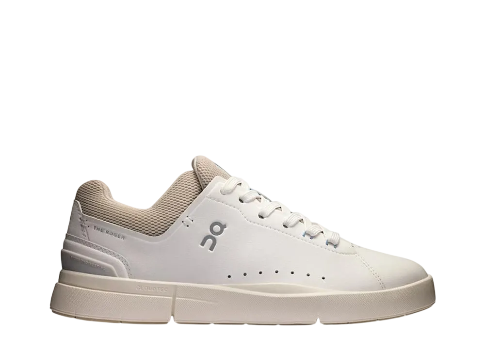 On Women's THE ROGER Advantage "White/Sand"