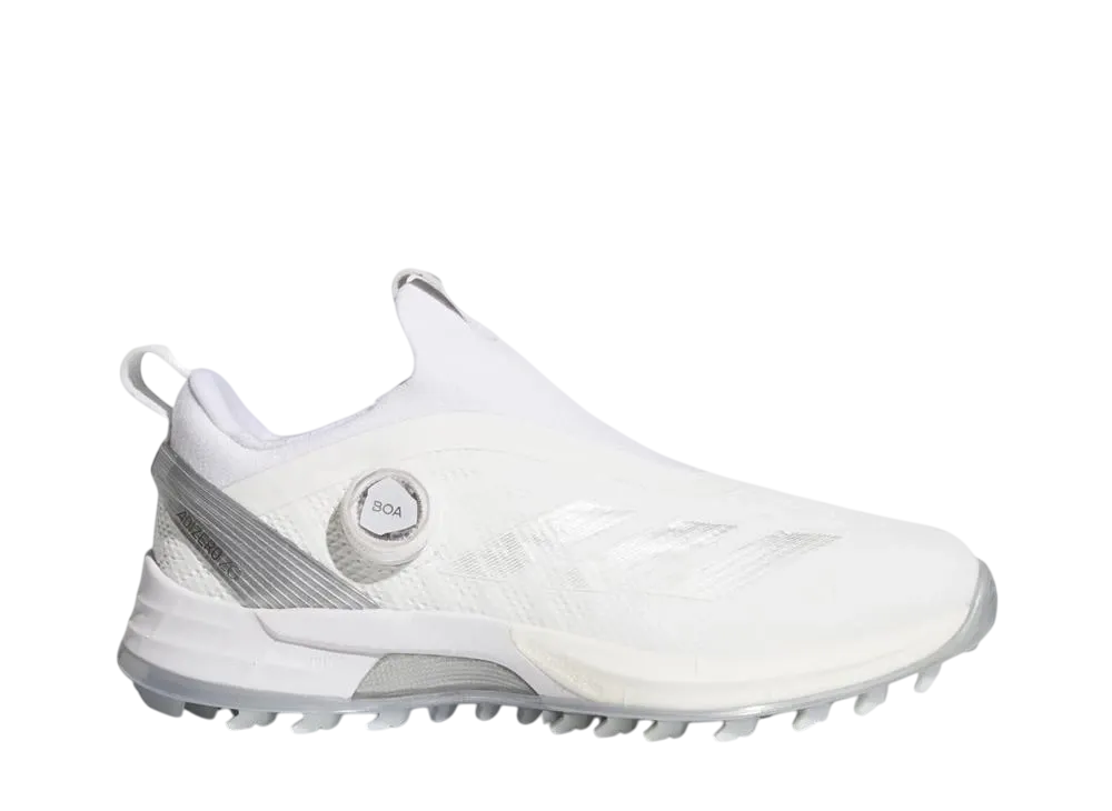 アディダス ウィメンズ アディゼロ ゼッドジー25 ボア "クラウドホワイト/シルバーメタリック/グレーツー"