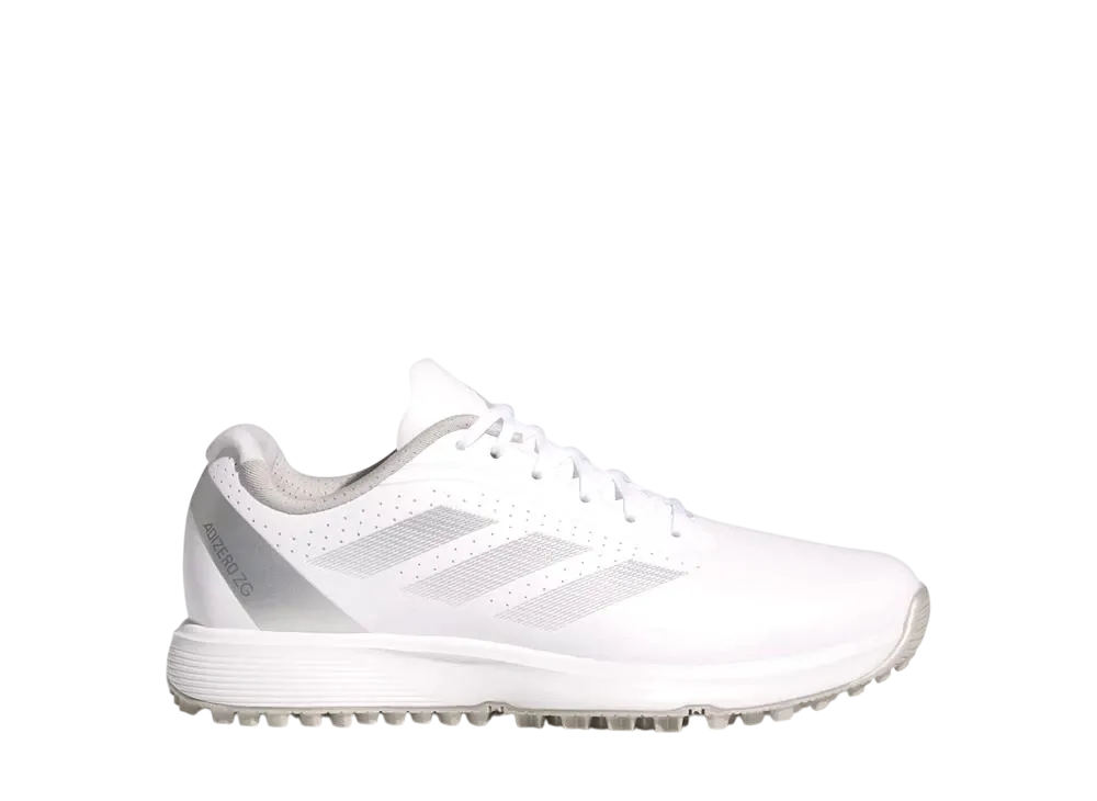 アディダス GS アディゼロ ゼッドジー "クラウドホワイト/シルバーメタリック/アイアンメタリック" (キッズ)