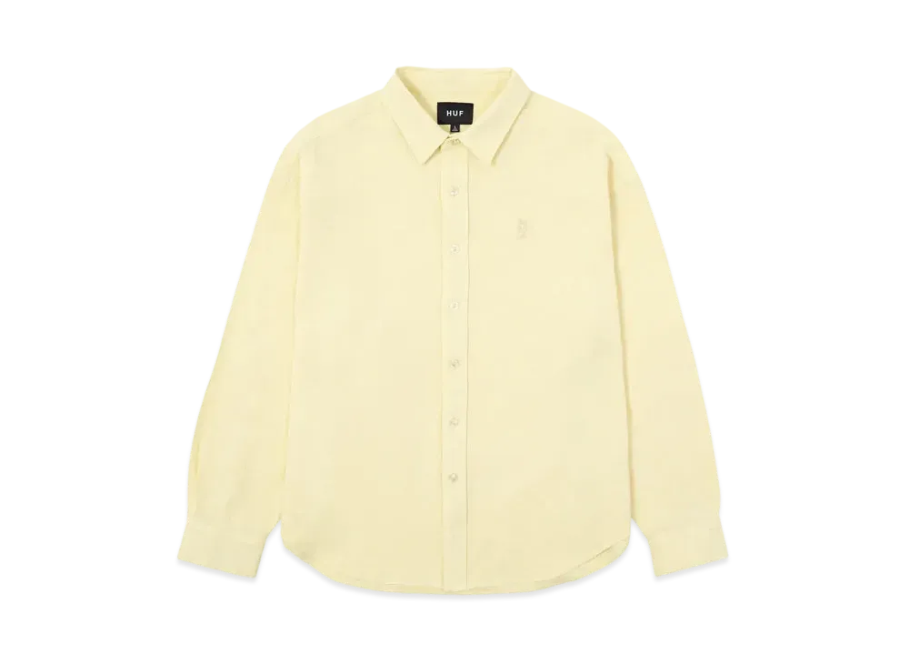 HUF Megablast LS Shirt "Pale Yellow"
